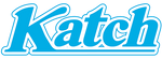 Blue and white Katch logo